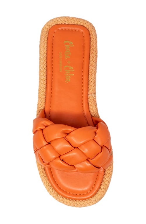 Chase & Chloe Chase And Chloe Elly Puffy Espadrille Flatform Sandal