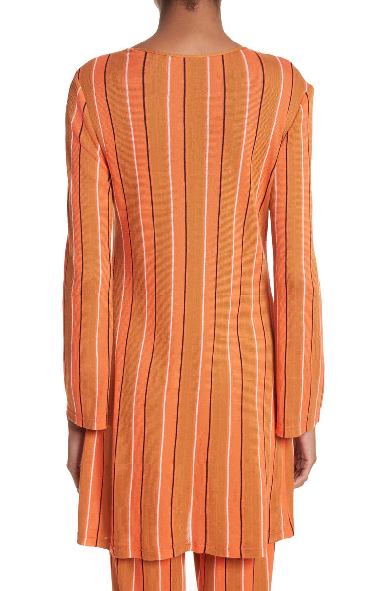 Simon Miller Capo Metallic Stripe Knit Tunic Dress, Alternate, color, 
