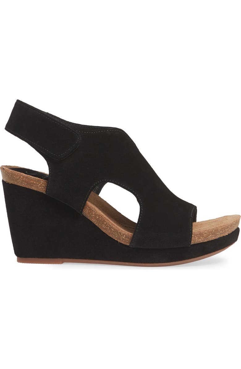 Söfft Chloee Wedge Sandal, Alternate, color,