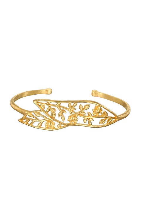 Expanding Beauty Lotus Cuff