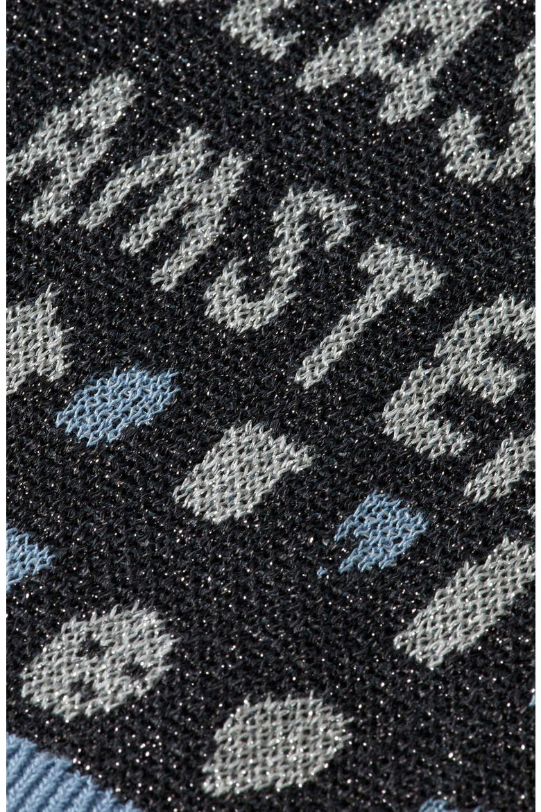 Kids' Jacquard Cardigan, Alternate, color, CHARCOAL ART