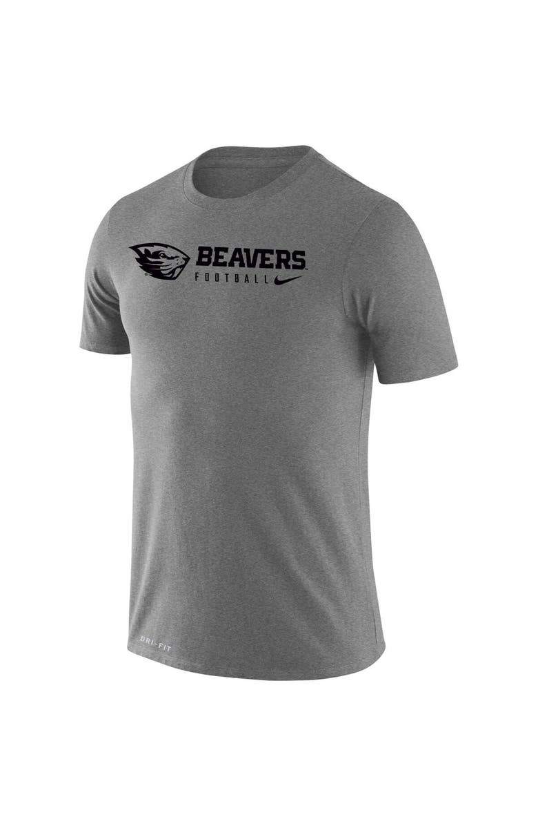 Nike Men's Nike Heather Gray Oregon State Beavers Changeover Legend T-Shirt, Alternate, color, 