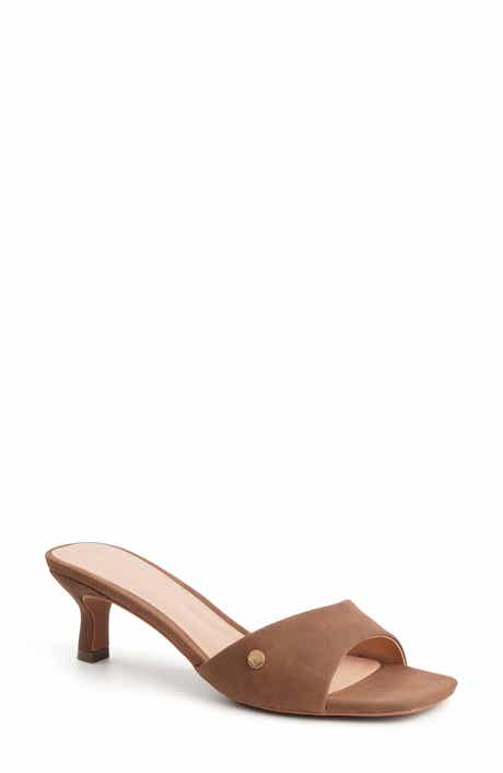Gaia Kitten Heel Sandal
