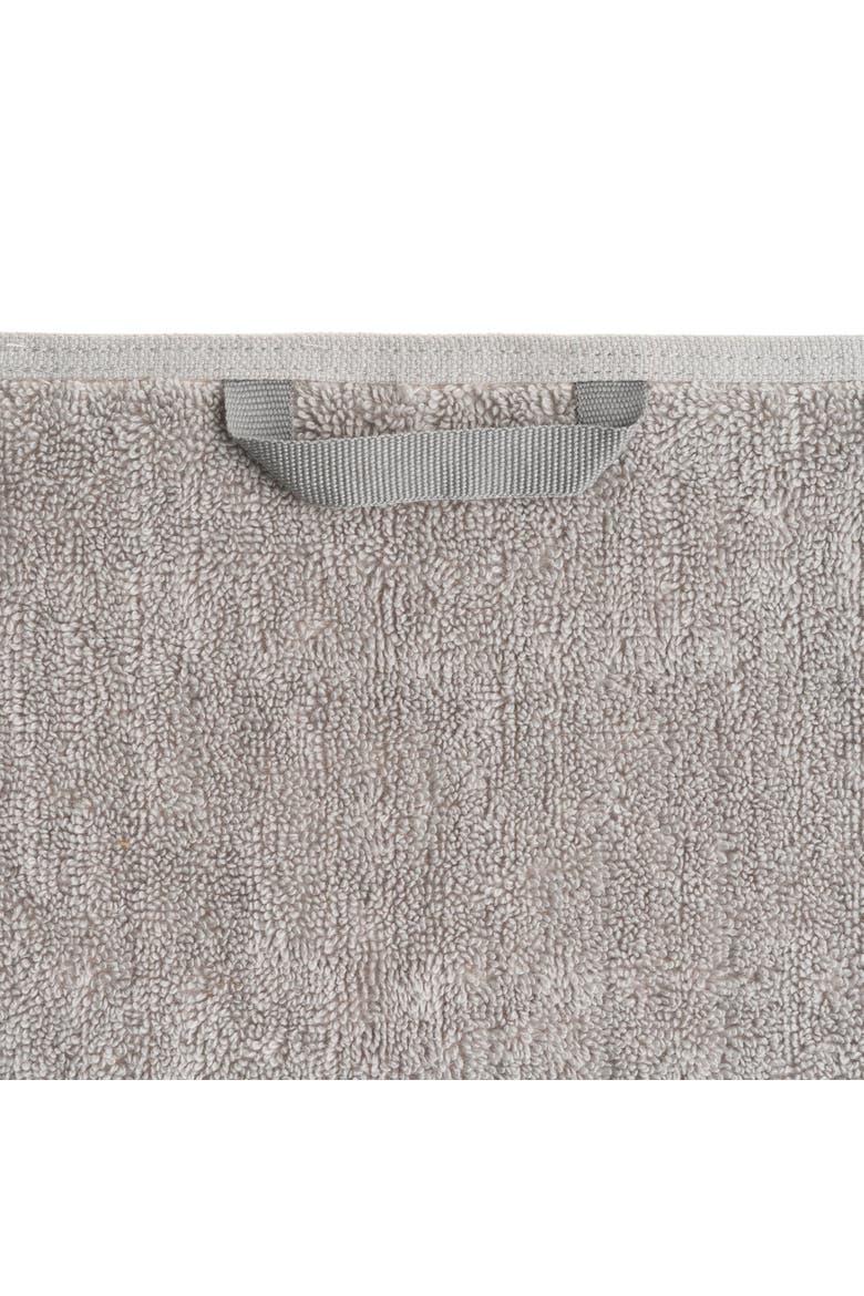 Ribbed Loom Turkish Cotton Terry Hand Towel Bundle, Alternate, color, Light Gray