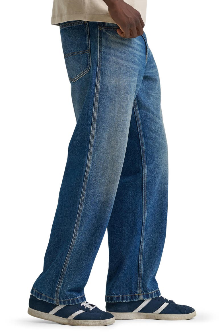 Henry Baggy Wide Leg Jeans, Alternate, color, LUCKY BLUE