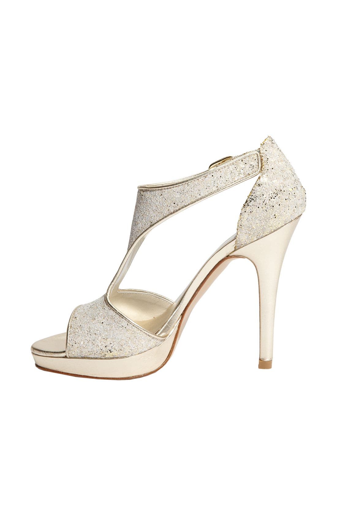 'Loverly' Pump, Alternate, color, BLOND BRUSHOFF GLITTER