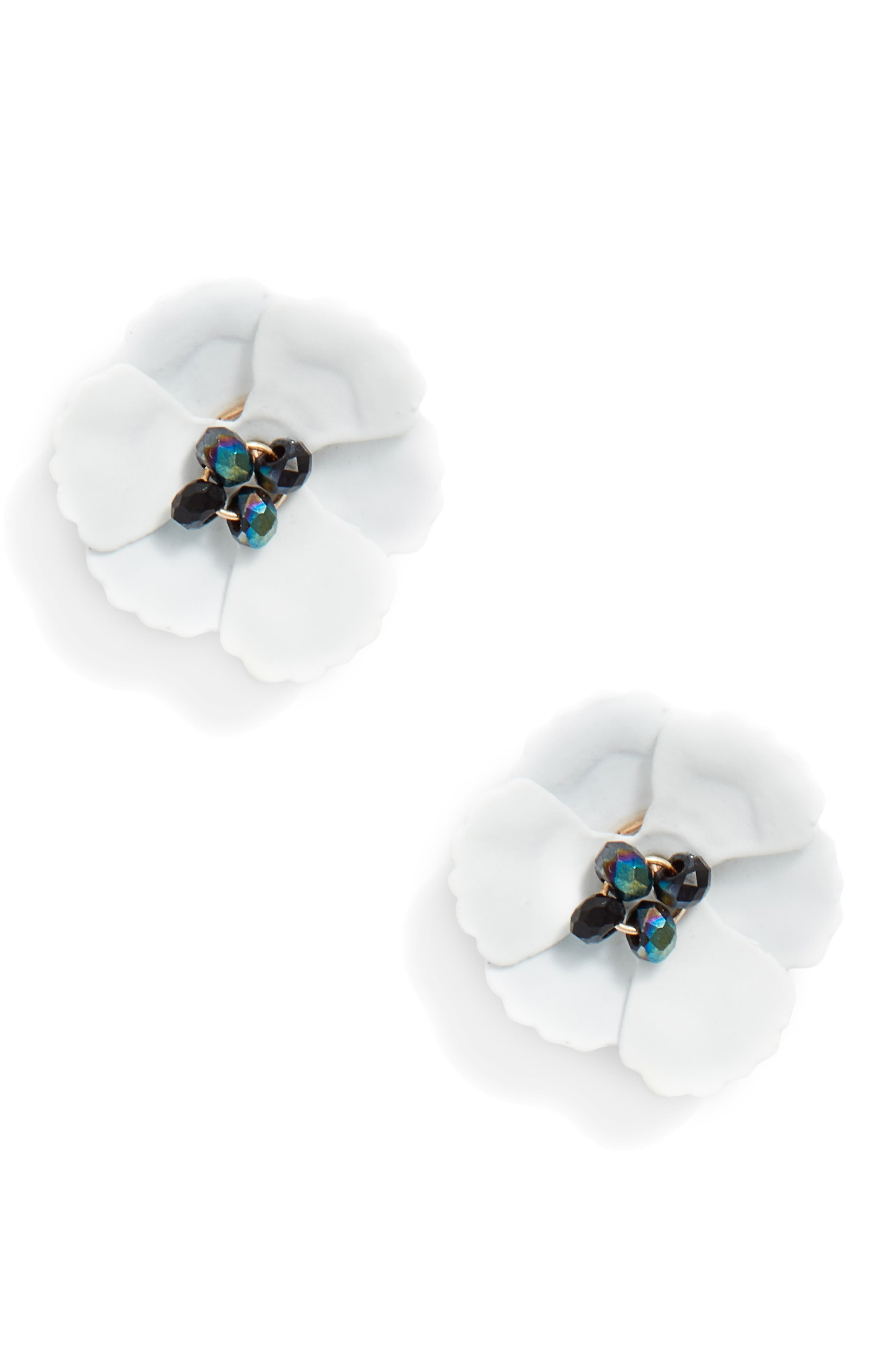 Serefina Flower Front/Back Earrings (Women) | Nordstrom