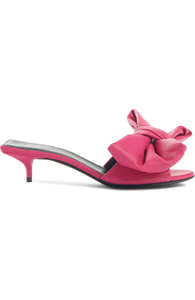 Balenciaga Bow Slide Sandal, Alternate, color,