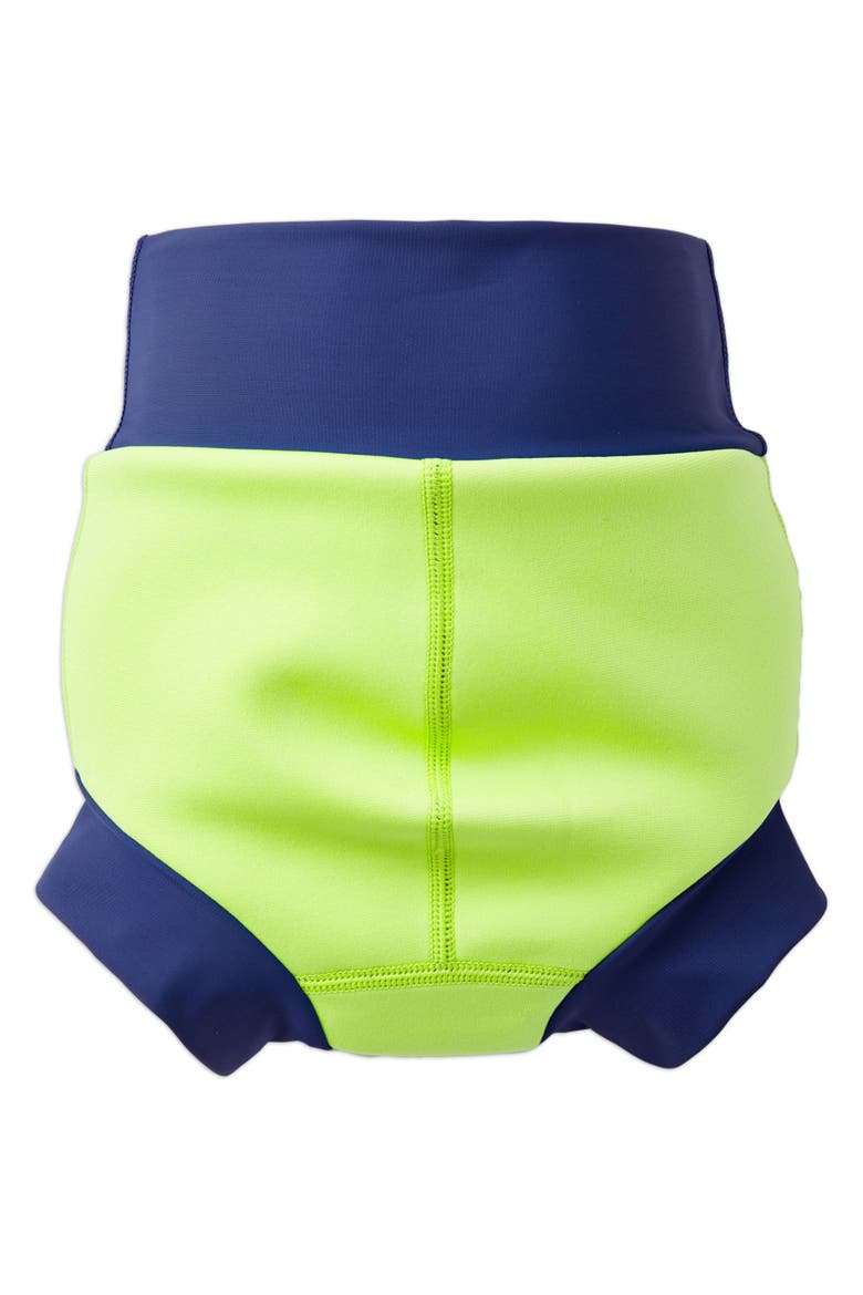 Happy Nappy™ Reusable Swim Diaper, Alternate, color, Lime/Navy