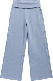 YOGALICIOUS Kids' Basic Wide Leg Pants