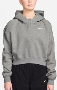 Nike Sportswear Phoenix Fleece Crop Sweatshirt