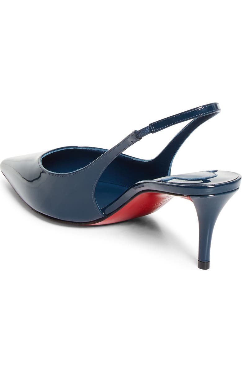 Christian Louboutin Miss Z Pointed Toe Slingback Pump, Alternate, color, Last Night