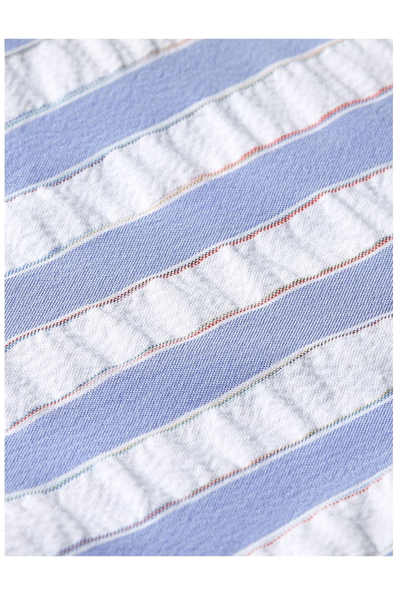 Kids' Midlength Stripe Swim Trunks, Alternate, color, CLASSIC STRIPE INFINITY