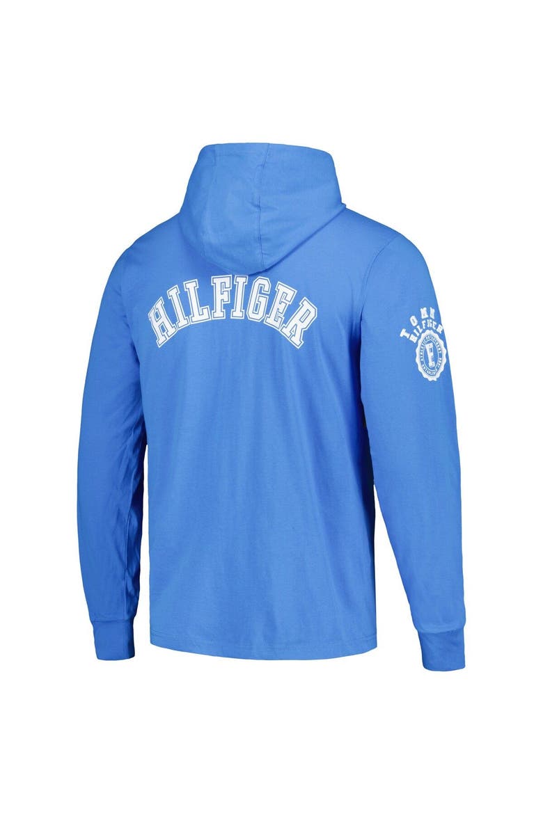 Men's Tommy Hilfiger  Powder Blue Los Angeles Chargers Morgan Long Sleeve Hoodie T-Shirt, Alternate, color, Powder Blue