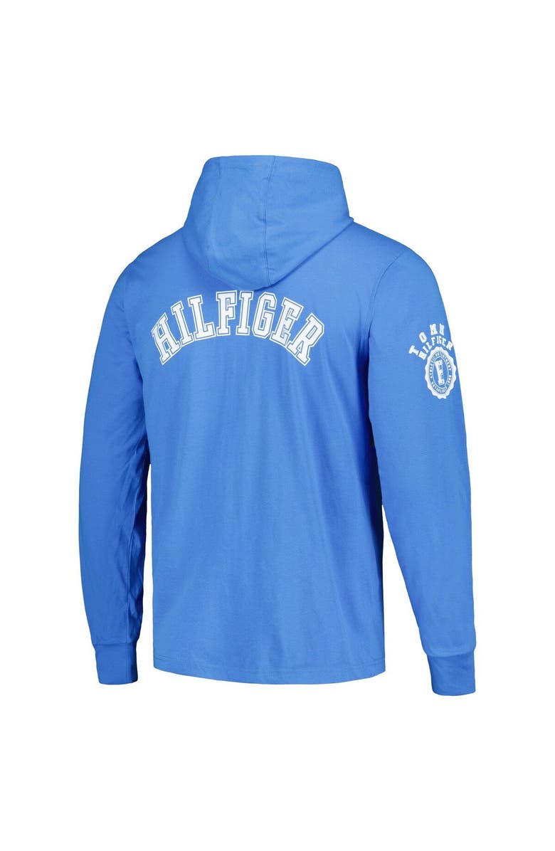 Tommy Hilfiger Men's Tommy Hilfiger  Powder Blue Los Angeles Chargers Morgan Long Sleeve Hoodie T-Shirt, Alternate, color, Powder Blue