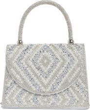 ALESSIA BIANCHI Jeweled Crystal Clutch