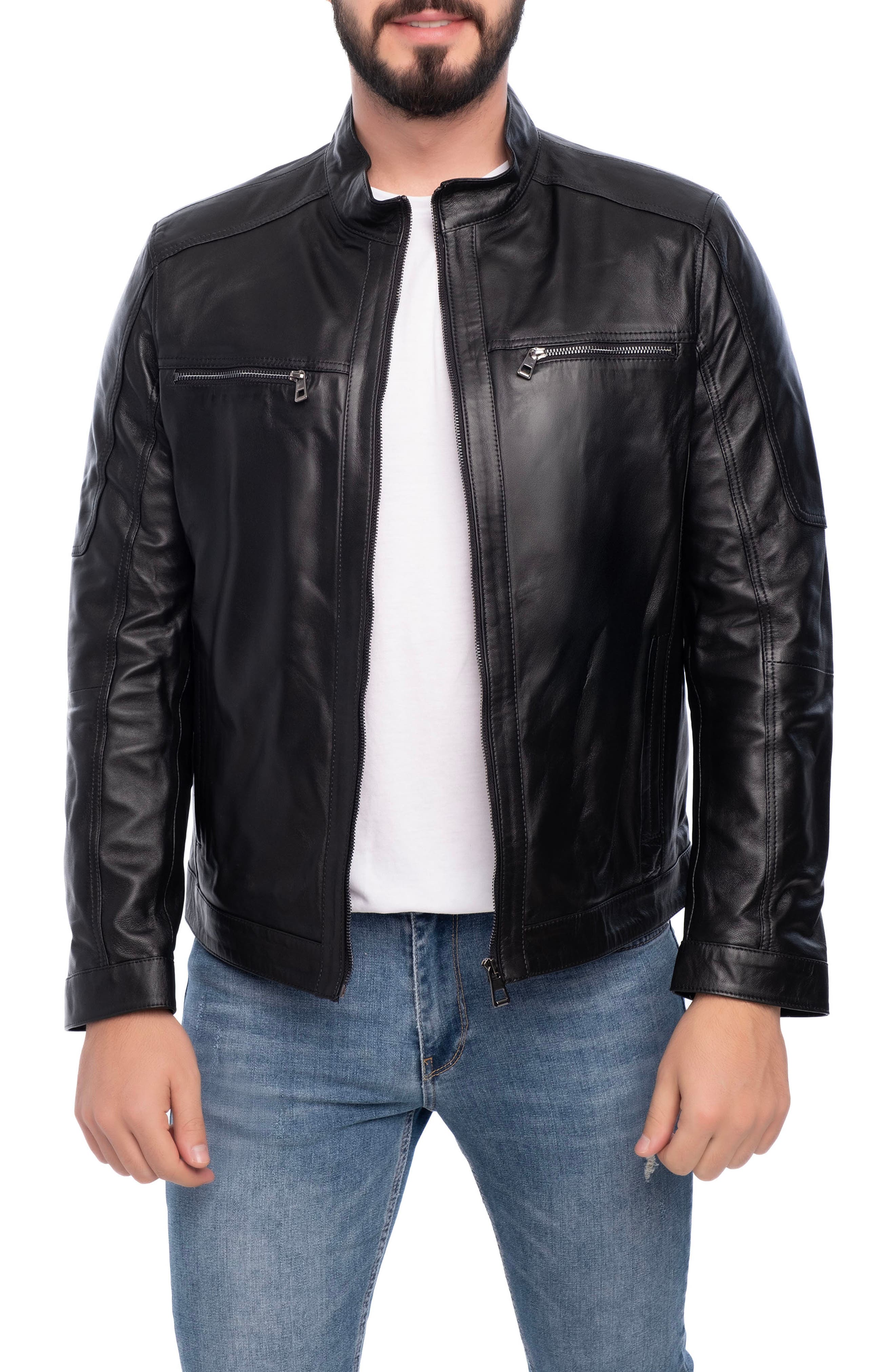 VELLAPAIS Soft Leather Jacket