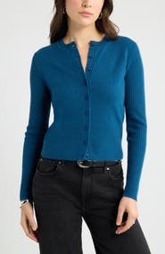 Caslon® Wool & Cashmere Blend Cardigan