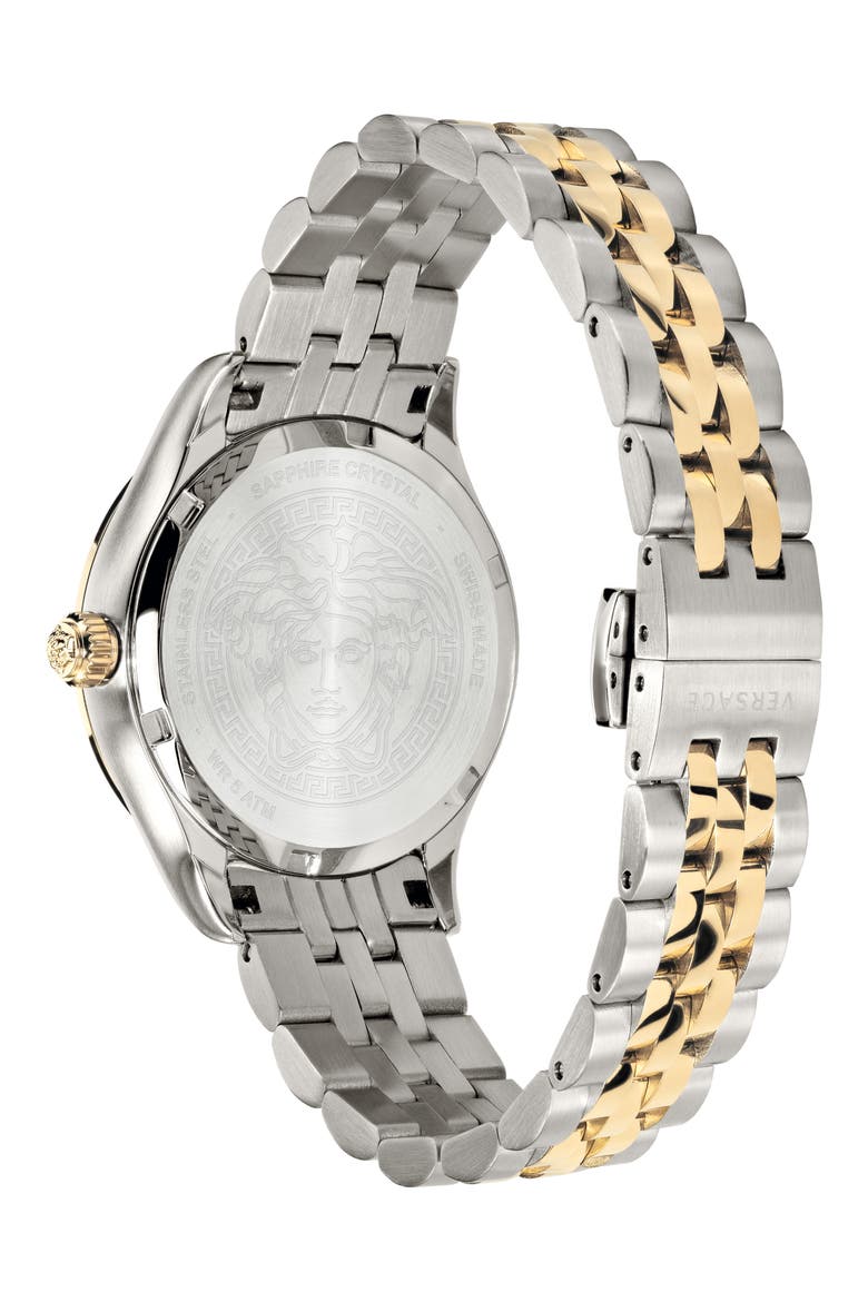 Hellenyium Bracelet Watch, 36mm, Alternate, color, TWO TONE