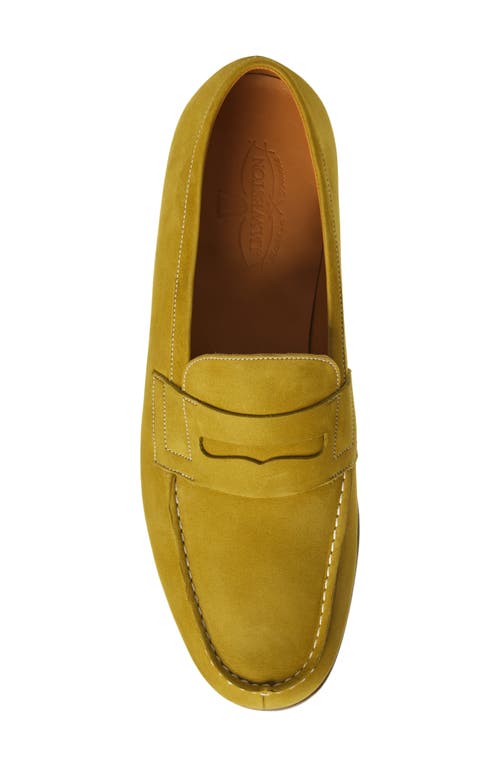 Jm Weston Le Moc Penny Loafer In Green