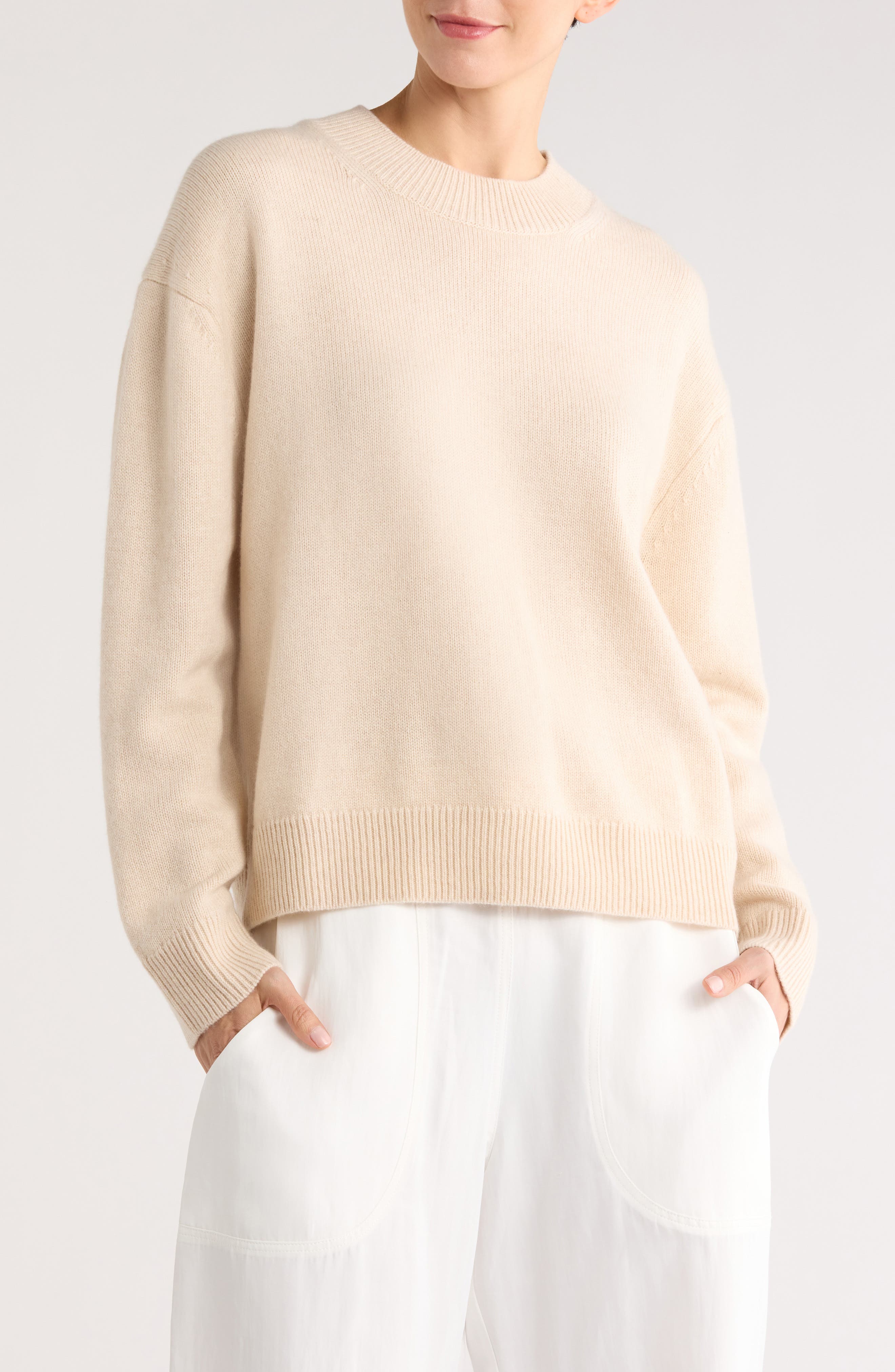 TWP Cashmere Crewneck Sweater