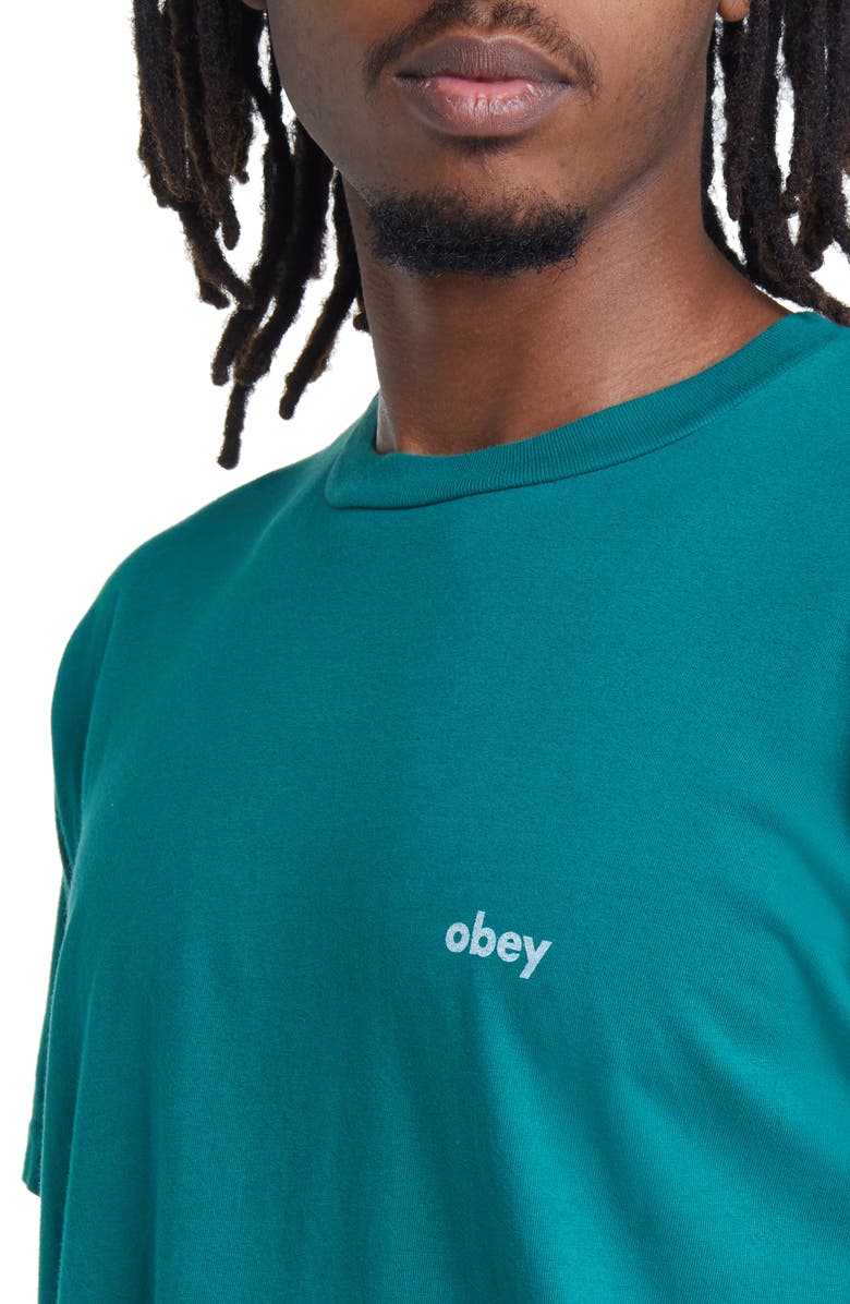 Obey Building Organic Cotton Graphic T-Shirt, Alternate, color,