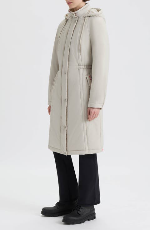 Isabelle Water Repellent Crinkle Padded Coat