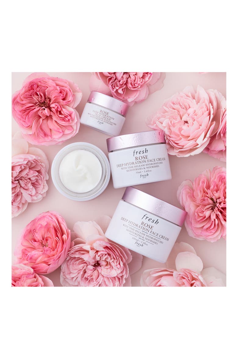 Rose & Hyaluronic Acid Deep Hydration Moisturizer, Alternate, color, NO COLOR