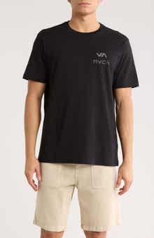 RVCA Spray Text Logo Graphic T-Shirt