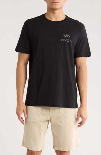 RVCA Spray Text Logo Graphic T-Shirt