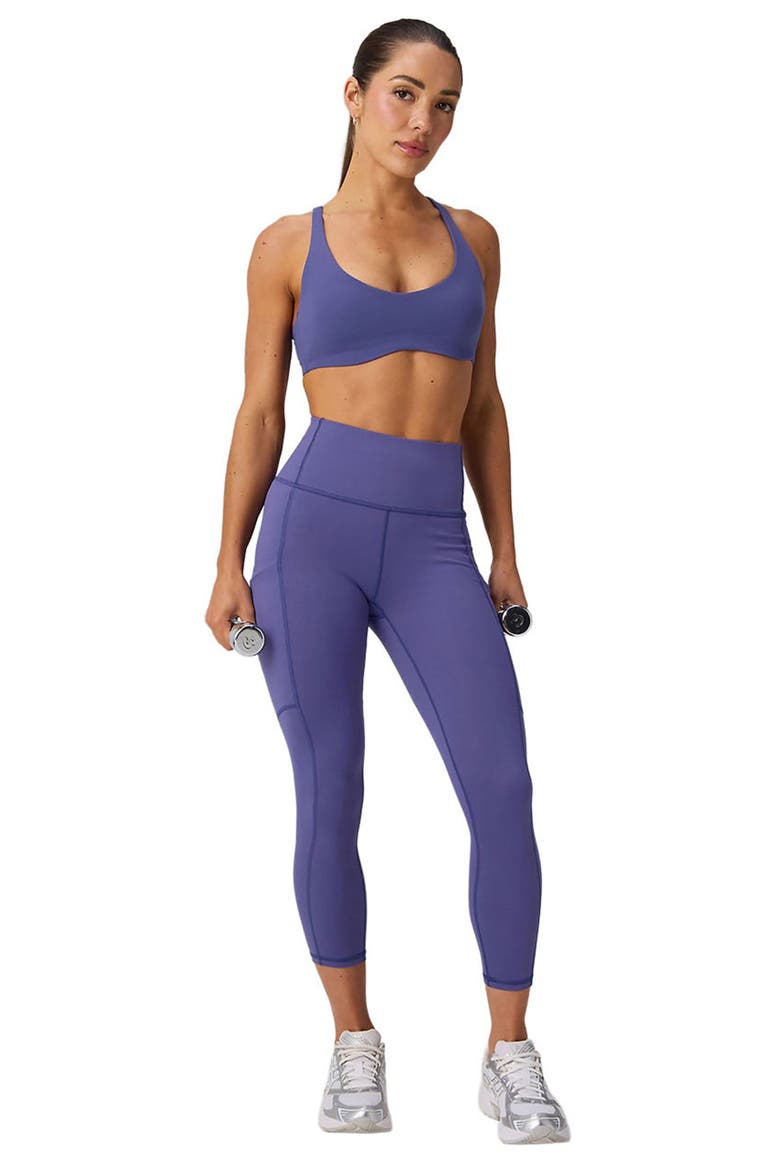 Women's On-The-Go High-Waisted Capri 22", Alternate, color, Velvet Dawn