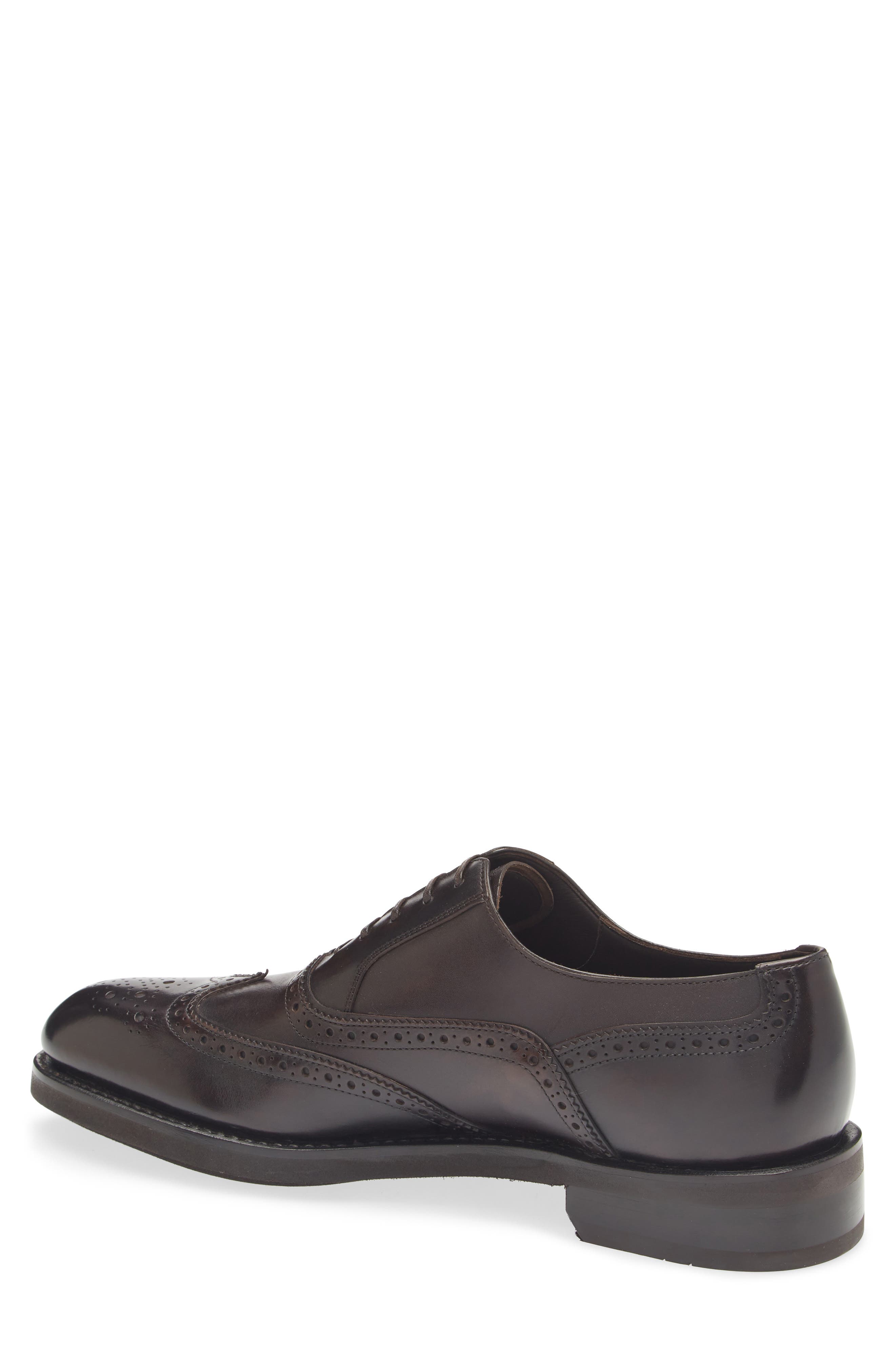 FERRAGAMO Baltimora Wingtip Oxford, Alternate, color, T. Moro
