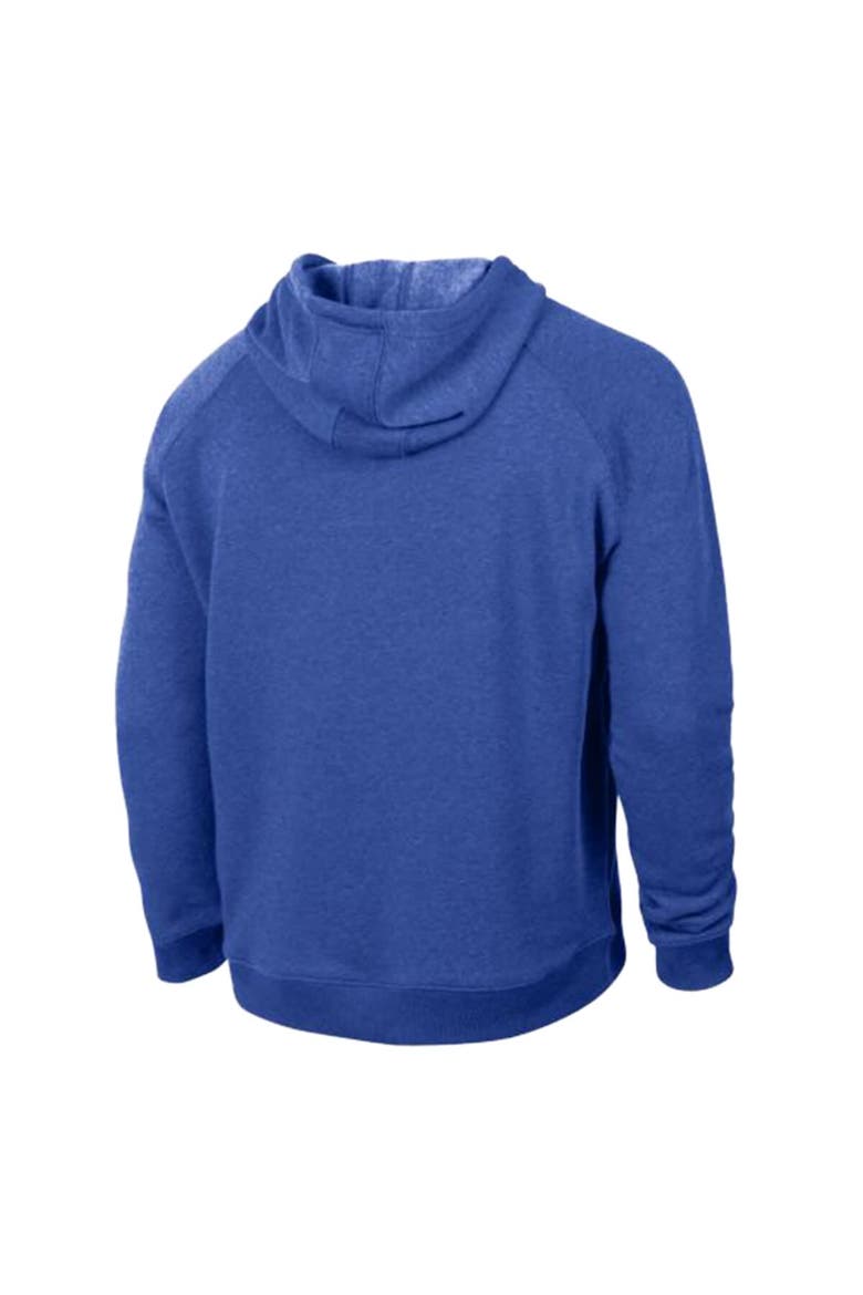 Men's Champion  Royal New York Mets Triumph Tri-Blend Raglan Hoodie, Alternate, color, Royal