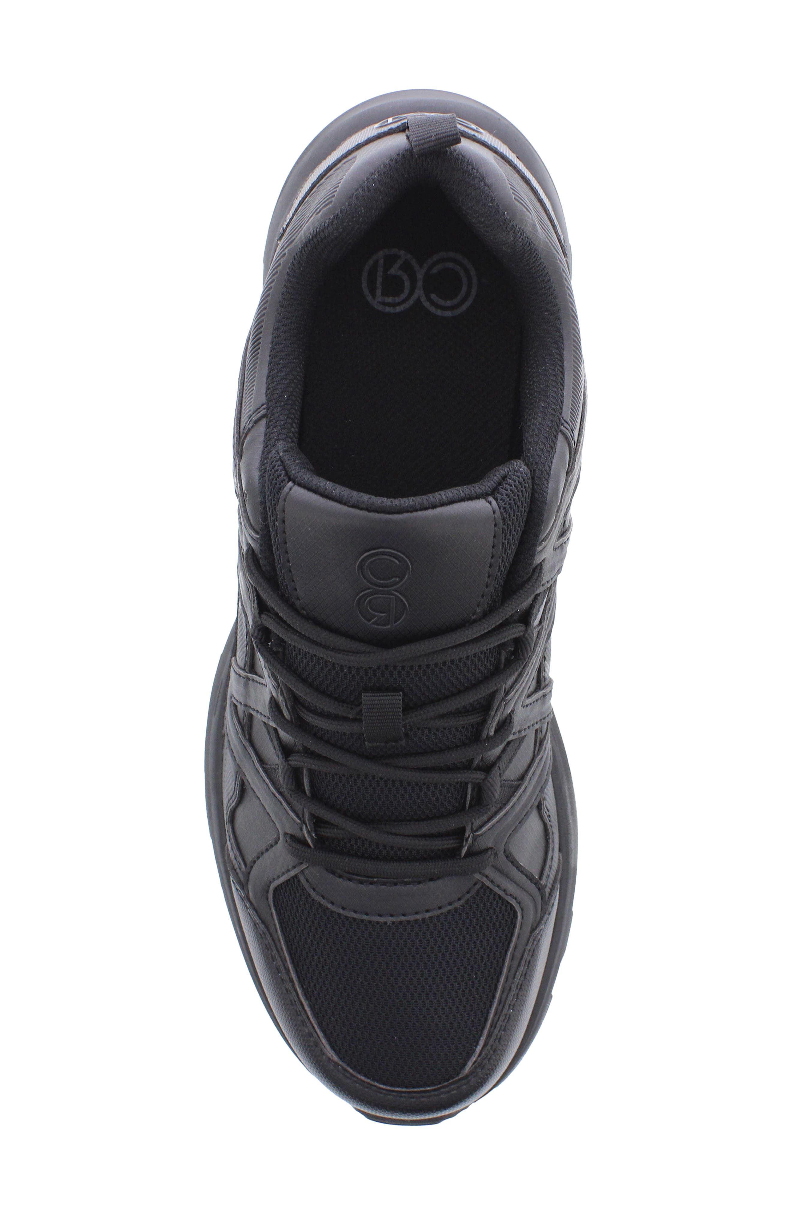 Trail PT Sneaker, Alternate, color, BLACK/BLACK