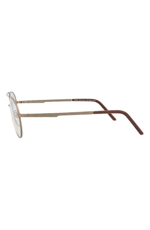 Maui Jim Core Optical 55mm Aviator Reading Glasses In Gray