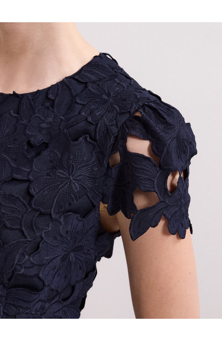 Phase Eight Leilani Lace Dress, Alternate, color, Navy