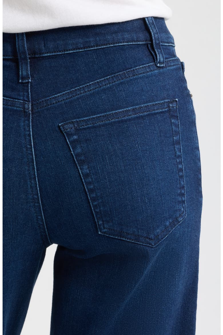 Le Slim Palazzo High Waist Wide Leg Jeans, Alternate, color, ULTRAVIOLET