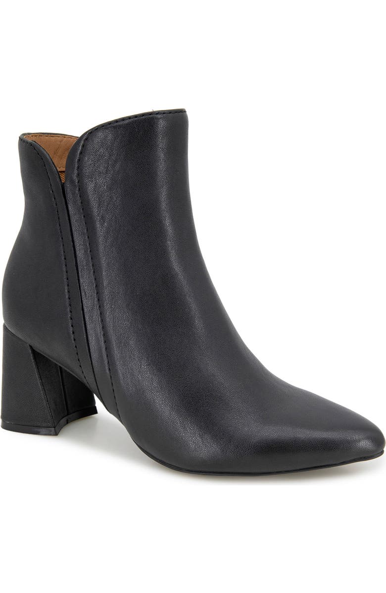 Gentle Souls Danbury Bootie, Main, color, Black Leather