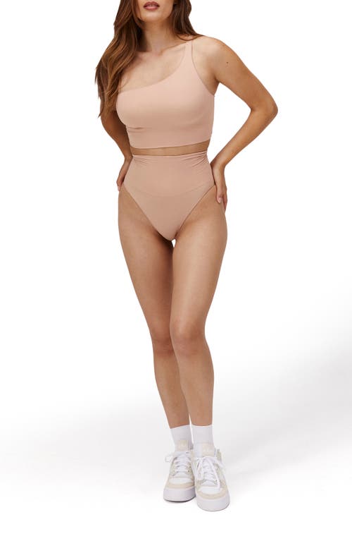 NOODY NOODY SEAMLESS BODY SMOOTH ONE SHOULDER TOP 