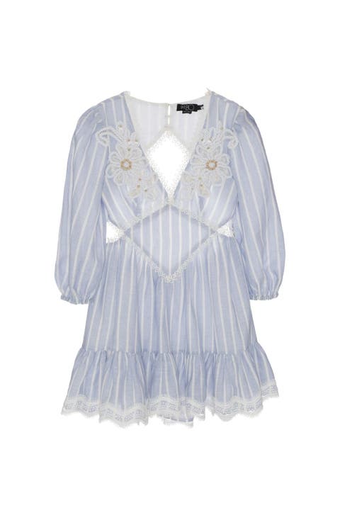 Marine Linen Mini Dress