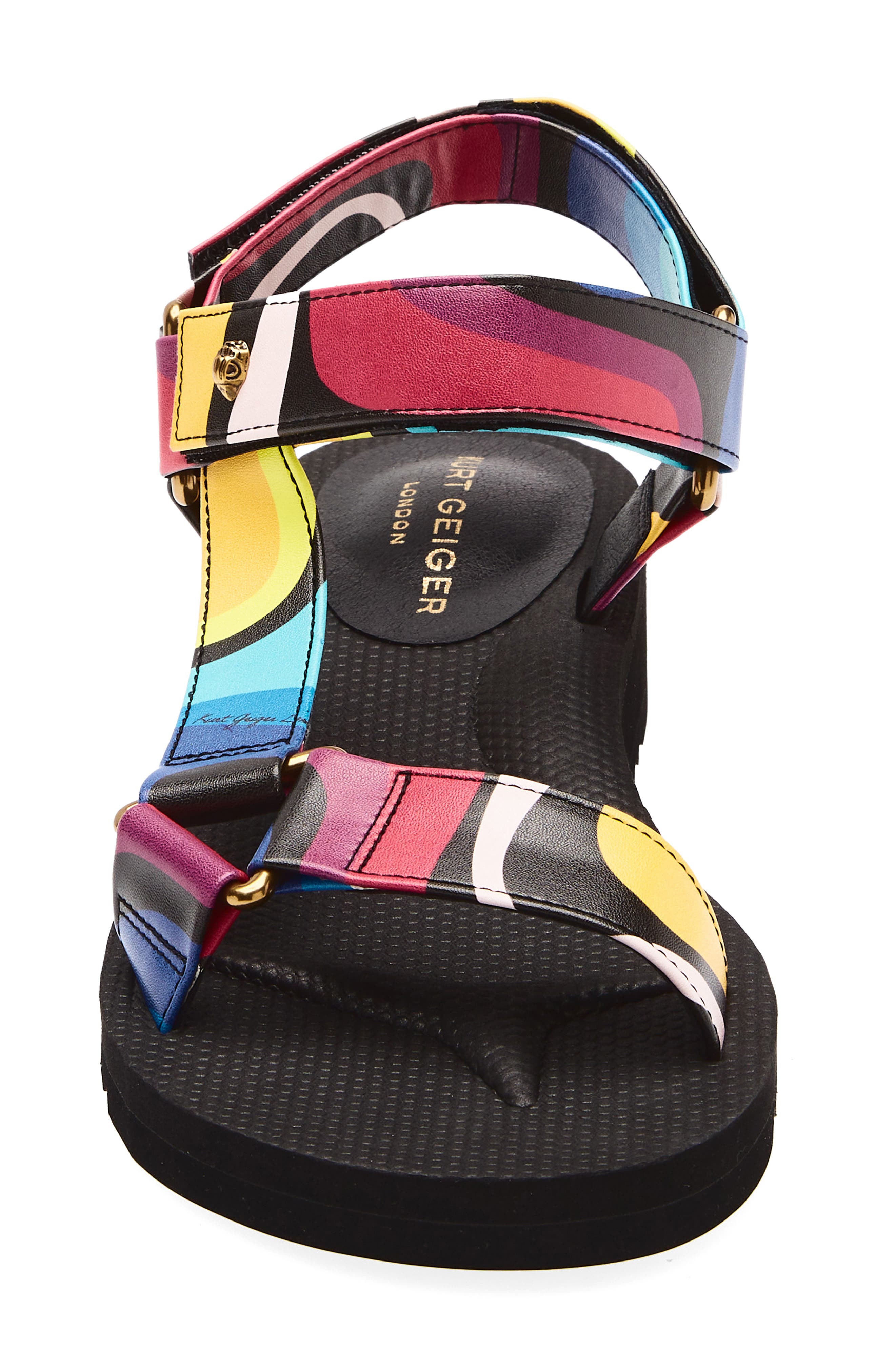 Kurt Geiger London Rio Sandal, Alternate, color, Other Multi Black