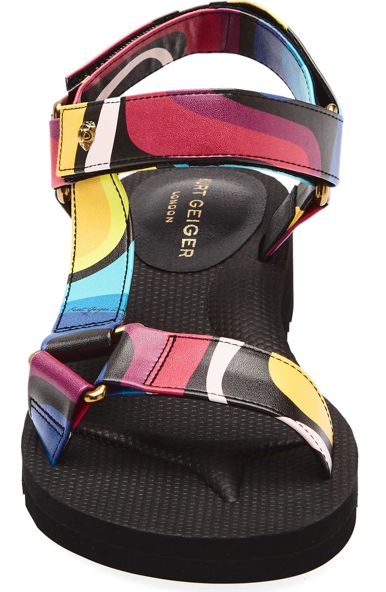 Kurt Geiger London Rio Sandal, Alternate, color, Other Multi Black