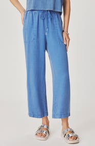 Splendid Angie Crop Wide Leg Pants