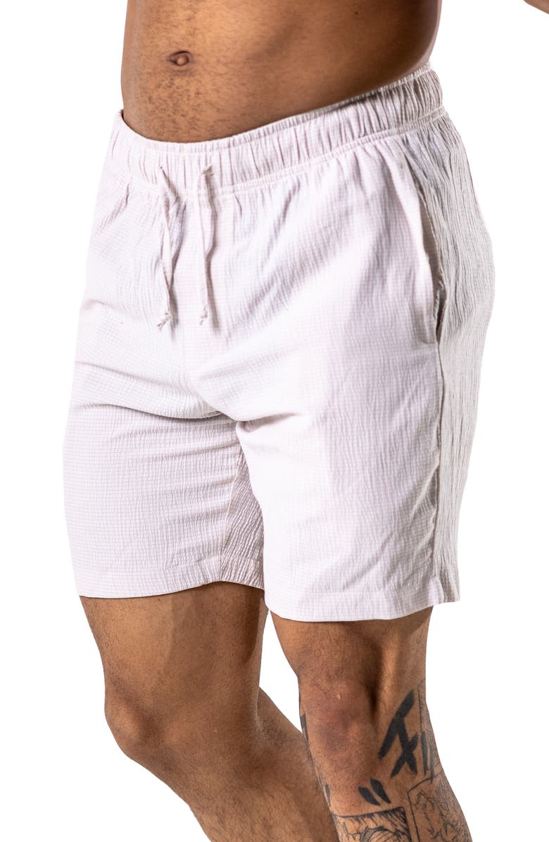 Maceoo Everyday Drawstring Shorts, Alternate, color, White