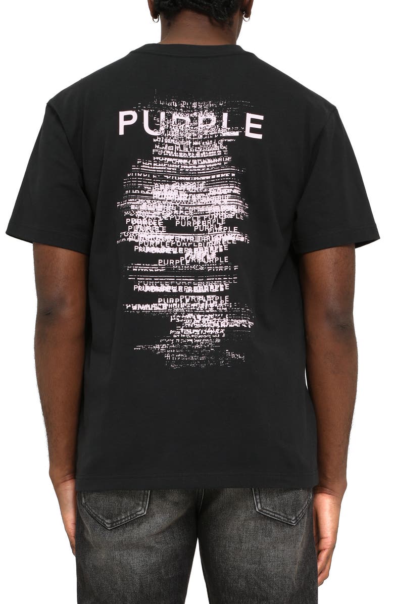 PURPLE BRAND Heavyweight Jersey Graphic T-Shirt, Alternate, color, Black
