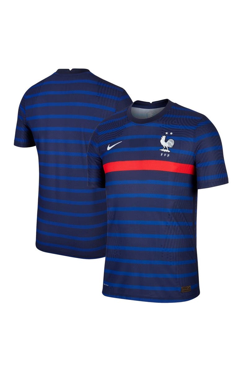 Nike Men's Nike Black France National Team 2020/21 Home Vapor Match Authentic Jersey, Alternate, color, 