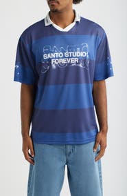SANTO STUDIO Forever Santo Johnny Collar Short Sleeve Club Jersey