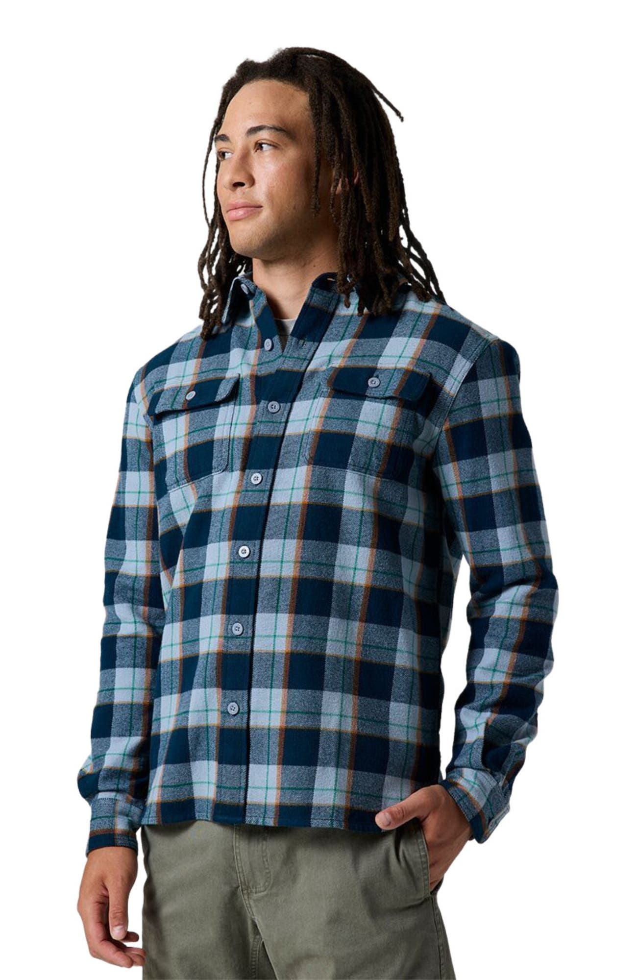 Midnight Blue Drifter Plaid