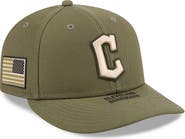 New Era Men's New Era  Olive Cleveland Guardians 2026 Armed Forces Day Low Profile 59FIFTY Fitted Hat