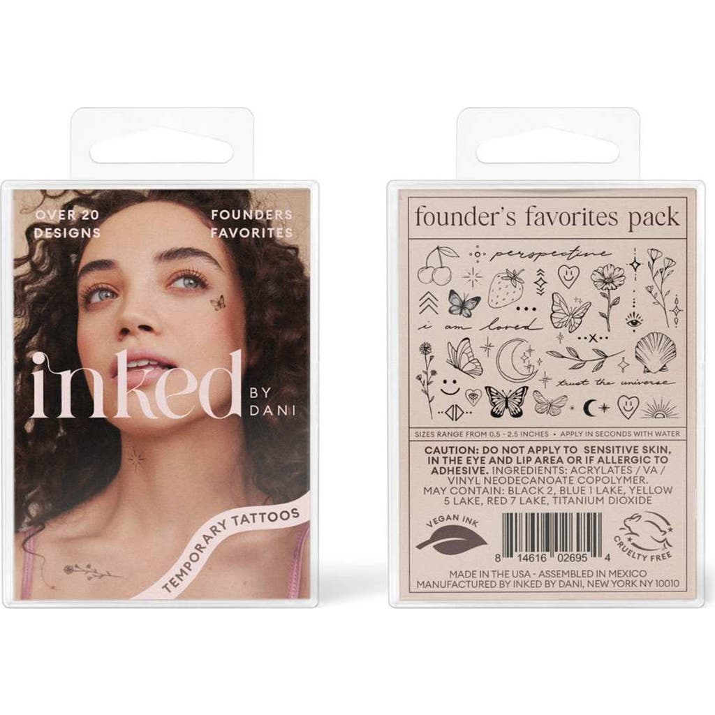 INKED by Dani Founder's Favorite Temporary Tattoos in Black  product